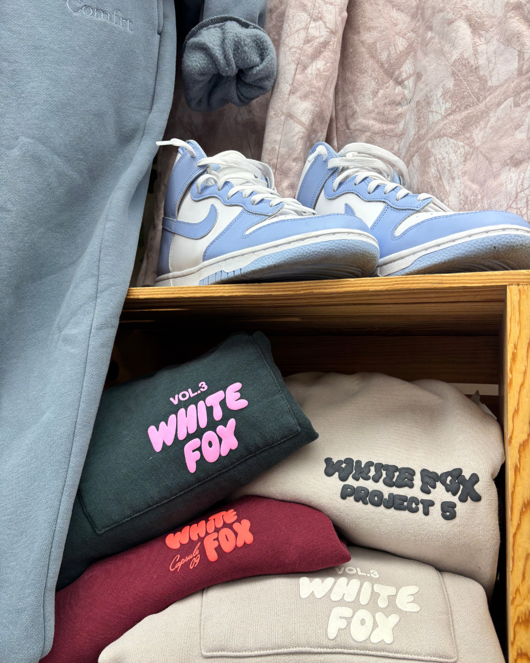 White Fox display